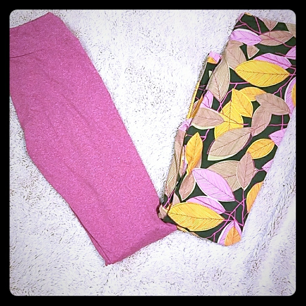OS Lularoe Leggings, 2 for 1